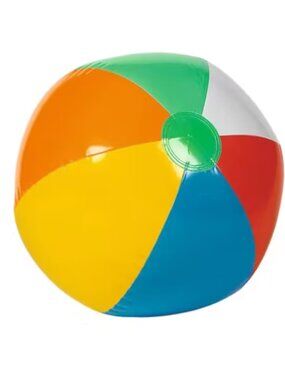 18-Pk 18” Inflatable Rainbow Beach Balls Bulk Lot New NIP Pool Game Party Favors